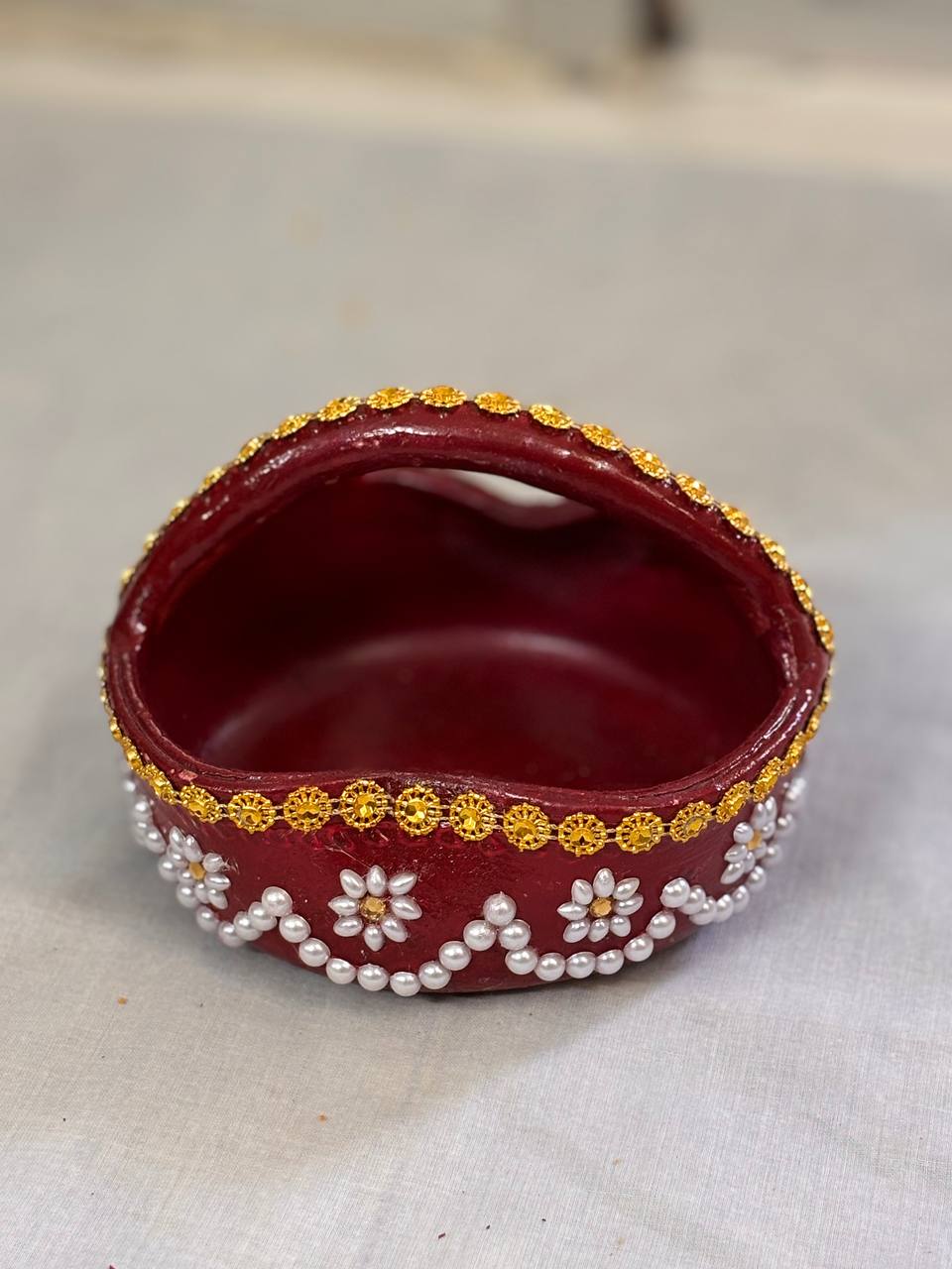 શણગારેલી કંપોટ.